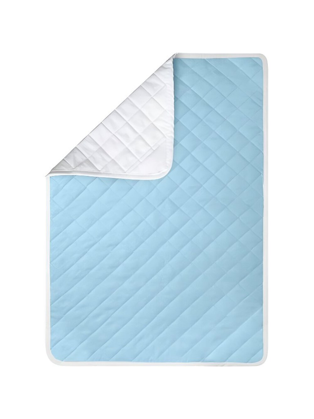 Ironing mat, Magnetic Laundry mat, 28.25” x 19”, Blue, Quilted